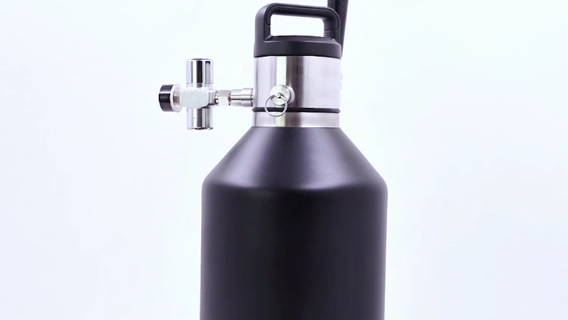 Двухстенный вакуумно-изолированный диспенсер для пива (3.8 л)