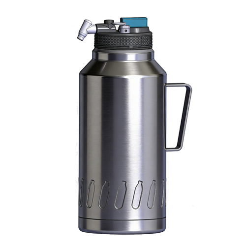 Вакуумная бутылка для напитков из нержавеющей стали 304 объемом 1650 мл 3-в-1