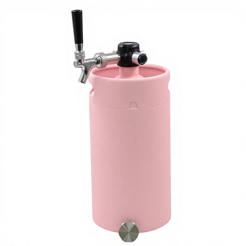 Вакуумный мини кегератор из нержавеющей стали 316L на 5 литров, система для розлива газированных напитков, коктейлей, крафтовых и крепких напитков, идеально для домашнего бара.