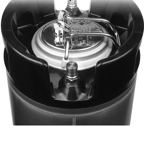 3-галлонная корнелиус-кега из нержавеющей стали 304 с функцией фильтрации и очистки, кега для хранения питьевой воды со встроенным фильтром